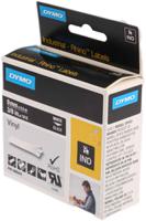 1805437 Dymo White on Black Label Printer Tape, 5.5 m Length, 9 mm Width