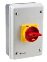 773-8036 RS PRO 4P Pole Panel Mount Isolator Switch - 63A Maximum Current, 18.5kW Power Rating, IP54