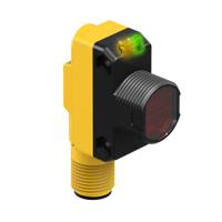 qs18vp6lpq8 Banner Retroreflective Photoelectric Sensor, Barrel Sensor, 3.5 m Detection Range