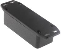 1590aflbk Hammond 1590 Series Black Die Cast Aluminium Enclosure, IP54, Flanged, Black Lid, 93 x 39 x 31mm
