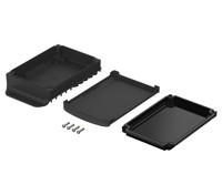 48414355hmt2 Bopla BoVersa Series Black Polycarbonate General Purpose Enclosure, 216 x 120 x 55.5mm