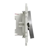s530285 Schneider Electric Grey Rocker Switch, 2 Way, 1 Gang, Odace