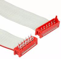 2205072-3 TE Connectivity Micro-MaTch Series Flat Ribbon Cable, 12-Way, 1.27mm Pitch, 200.5mm Length, Micro-MaTch IDC to