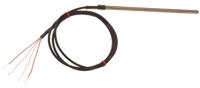 123-5593 RS PRO PT100 RTD Sensor, 4.5mm Dia, 25mm Long, 4 Wire, Probe, Class B +250°C Max