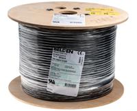 74001e00305 Belden74001E, 305m Cat5e, Black, SF/UTP Shielded, Unterminated PVC Sheath
