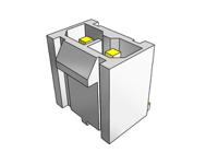 isdf-20-d-m Samtec, ISDF Male Crimp Connector Housing, 1.27mm Pitch, 40 Way, 2 Row
