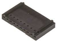 102241-8 TE Connectivity, AMPMODU MOD IV Female Connector Housing, 2.54mm Pitch, 10 Way, 1 Row