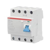 2csf204101r1630-f204a-63003 ABB F200 RCCB, 63A, 4 Pole, 30mA, Type A, 230/400V ac