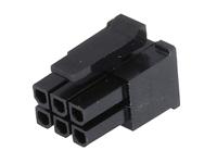 43025-0600 Molex, Micro-Fit Female Crimp Connector Housing, 3mm Pitch, 6 Way, 2 Row