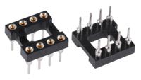 2-1571586-2 TE Connectivity, DIPLOMATE 800 2.54mm Pitch Vertical 8 Way, Through Hole Turned Pin Open Frame IC Dip Socket, 3A