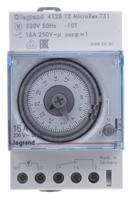 4-128-12 3 Channel Analogue DIN Rail Switch Measures Hours, Minutes, Seconds, 230 V ac