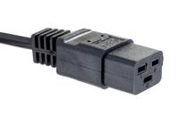 7200216 Rittal IEC C19 Socket to Type F German Plug Power Cord, 1.8mDK