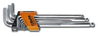 96lbpsc9 BETA 9 piece L Shape Metric Hex Key Set, 1.5mm