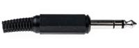 kls-3 Lumberg Jack Connector 6.35 mm Cable Mount Stereo Plug, 3Pole 2A