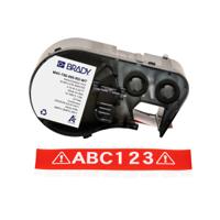 m4c-750-595-rd-wt Brady B-595 on White on Red Label, 19.05 mm Width