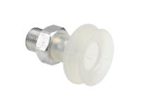 1820415037 EMERSON ? AVENTICS 20mm Bellows Fluoromethyl Silicone Suction Cup , 1/8 in