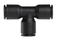 3104-10-00 Legris LF3000 Series Tee Tube-to-Tube Adaptor Push In 10 mm, Push In 10 mm to Push In 10 mm, Tube-to-Tube Connection