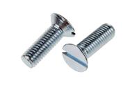 908-7380 RS PRO Slot M3.5 Countersunk Steel Machine Screws DIN 963 x 12.0mm