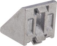 180-9136 RS PRO Angle Bracket, Connecting Component, Strut Profile 20 mm, Groove Size 5mm