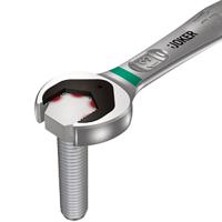 05020080001 Wera Joker Series Combination Ratchet Spanner, 5/8in, Imperial, Double Ended, 213 mm Overall