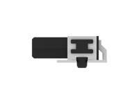 354079-e ERNI 354079 Series Vertical Surface PCB Header, 20 Contact(s), 1.27 mm Pitch, 2 Row, Shrouded