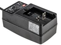 ge24i24-p1j MEAN WELL 24W Plug-In AC/DC Adapter 24V dc Output, 1A Output