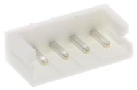 b4b-eh-a-lf-sn JST EH Series Straight Through Hole PCB Header, 4 Contact(s), 2.5 mm Pitch, 1 Row, Shrouded