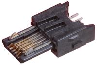 zx40-b-5s-unit31 Hirose Straight, Cable Mount, Plug Type B 2.0 USB Connector