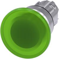 3su1051-1bd40-0aa0 Siemens SIRIUS ACT 3SU10 Series Green Momentary Push Button Head, 22mm Cutout, IP66, IP67, IP69K