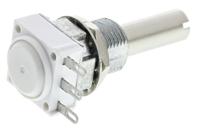 p11s1v0flsy00102kl Vishay P11S 1kΩ Rotary Potentiometer 1-Gang Panel Mount, P11S1V0FLSY00102KL