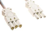 9223260002 Wieland GST18 Series Cable Assembly, 3-Pole, Male to Female, 3-Way, 16A, IP40