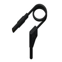 934082104 Hirschmann Test & Measurement Test Probes, 16A, 1kV, Green, 1m Lead Length