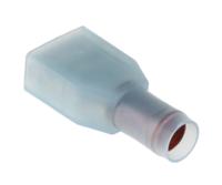 735160 TE Connectivity PIDG FASTON .250 Blue Insulated Female Spade Connector, Receptacle, 6.35 x 0.81mm Tab Size, 2.5mm² to