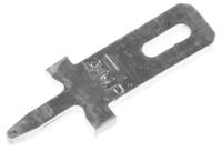 735427-2 TE Connectivity FASTON .110 Uninsulated Male Spade Connector, PCB Tab, 2.8 x 0.8mm Tab Size