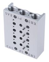 ss5y3-20-04-00f SMC SS5Y series 4 station G 1/8 Manifold