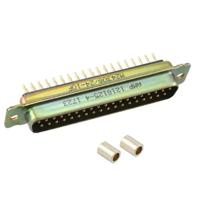 m2430824-10f Amphenol India M24308 37 Way Panel Mount D-sub Connector Plug, 2.77mm Pitch, with 4-40 Screw Locks