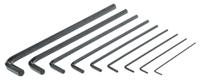 663-342 RS PRO 9 piece L Shape Metric Hex Key Set, 1.5mm