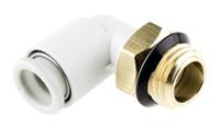 kq2l08-g02a SMC KQ2 Series Elbow Threaded Adaptor, G 1/4 Male to Push In 8 mm, Threaded-to-Tube Connection Style
