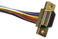 452-956 RS PRO 15 Way Panel Mount D-sub Connector Plug
