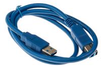 182-8836 RS PRO USB 3.0, Male USB A to Male USB B, 1m
