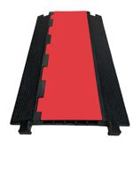 218-4307 RS PRO 1m Black, Red Cable Cover in Rubber