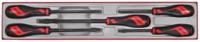 ttxmdtn Teng Tools Flat, Phillips Standard Screwdriver, 5-Piece