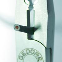 8133-180-jc Gedore Long Nose Pliers, 180 mm Overall, Straight Tip