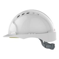 ajf030-000-100 JSP EVO2 White Safety Helmet, AdjustableVentilated