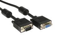 182-8545 RS PRO Male VGA to Female VGA Cable, 25m Black