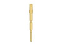 6100611 TE Connectivity PIN Solder Crimp Pin Connector, Contact Size 1 mm, Wire Size 1.0 - 1.5 mm²