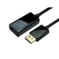 195-4279 RS PRO HDMI Adapter, Male DisplayPort to Female HDMI