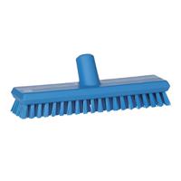 70413 Vikan Hard Bristle Blue Scrubbing Brush, 24mm bristle length, PET bristle material