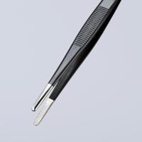 92-78-77-esd Knipex 145 mm, Stainless Steel, Serrated, ESD Tweezer