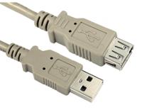 286-3694 RS PRO USB 2.0, Male USB A to Female USB A, 480Mbps, 0.2m